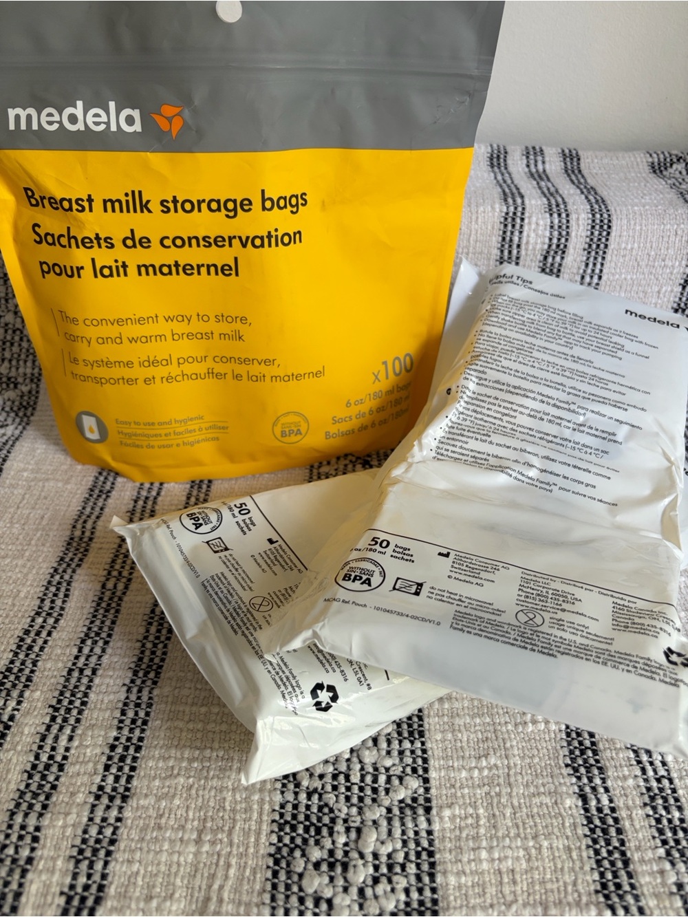 Medela Breast Milk Storage Bags - 100 count
